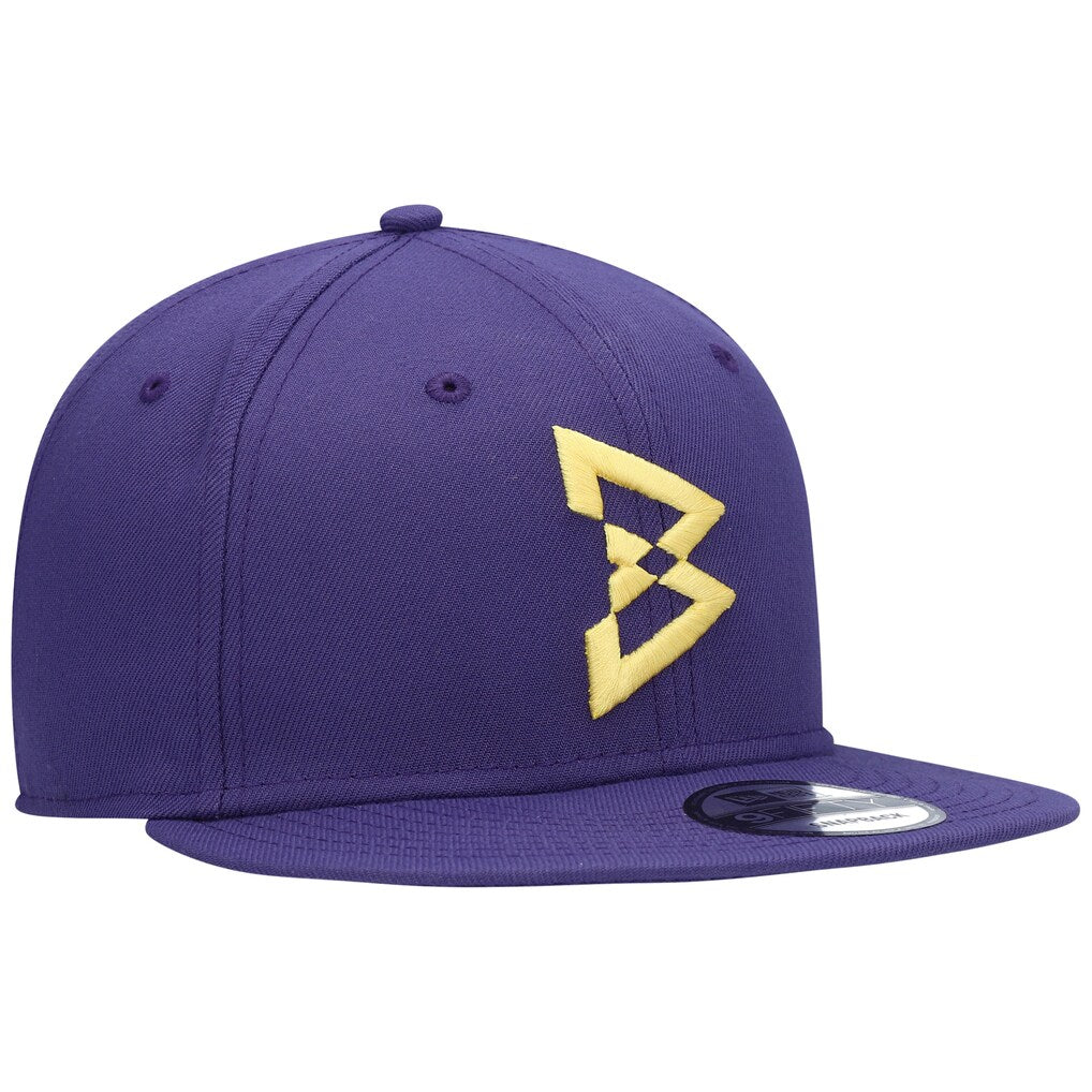 Beast Mode New Era 9FIFTY Snapback Hat (Purple) Right Side