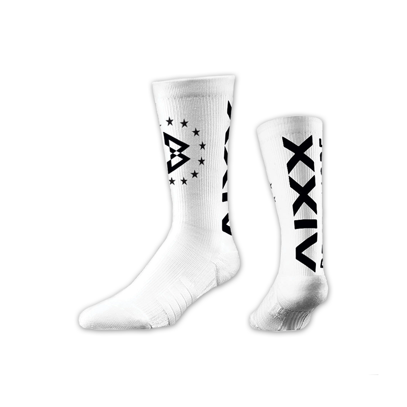 Beastmode x Strideline Crew Sock (Homage White)