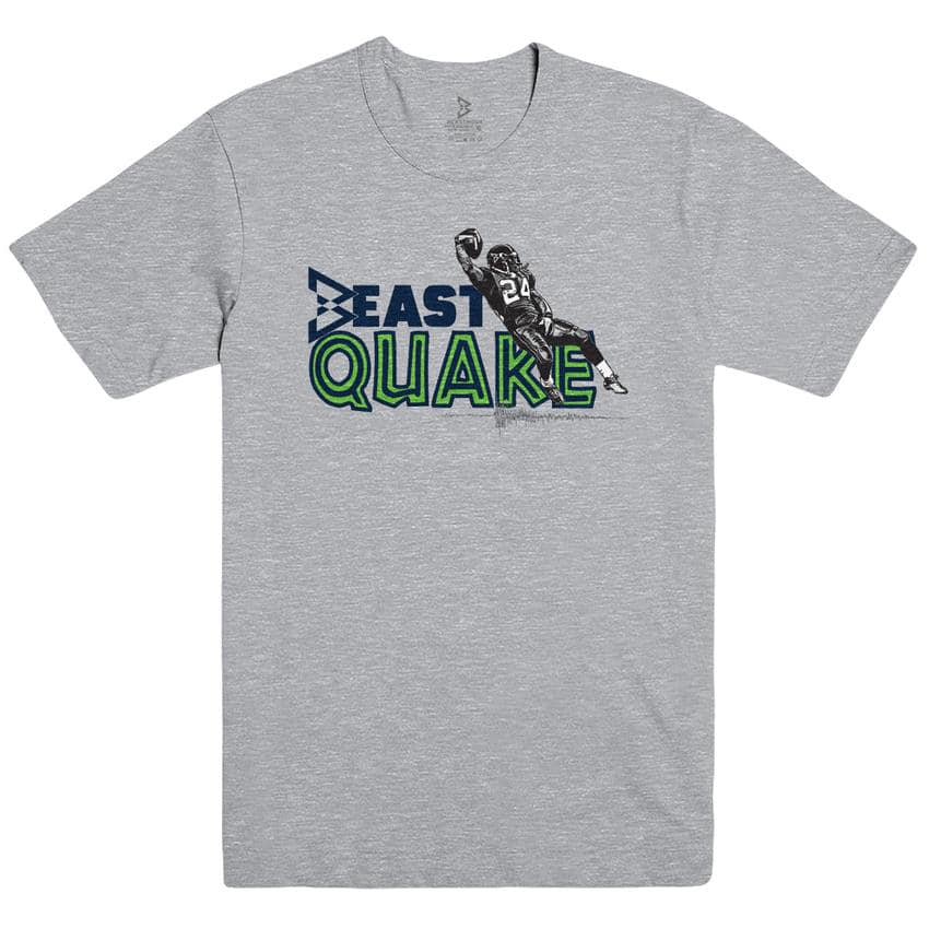 Beastmode Beast Quake Grey Heather Tee