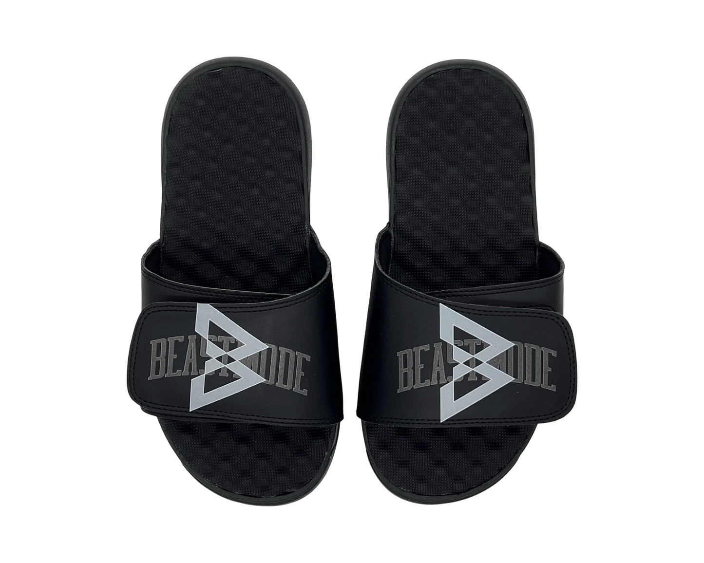 Beastmode Collegiate 2.0 ISlide Sandals (Black/Silver)
