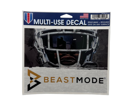 Beastmode WinCraft Multi-Use Decal 4.5” x 5.75”