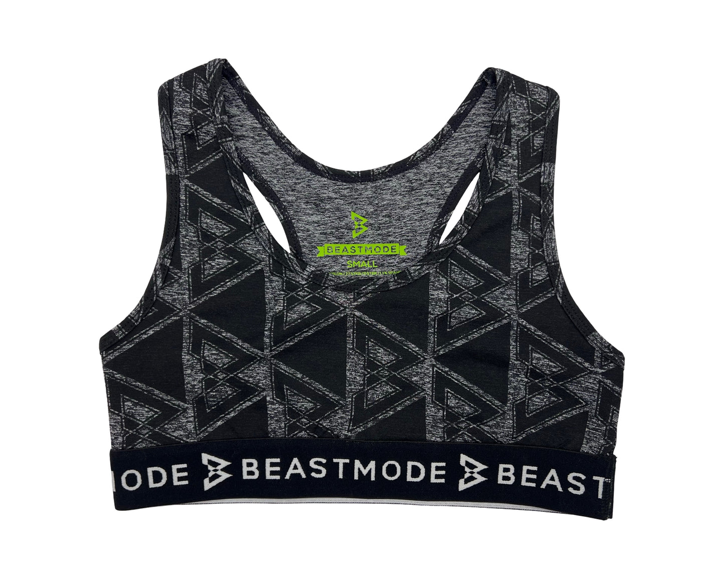 Beastmode Women's Racerback Sports Bra Front