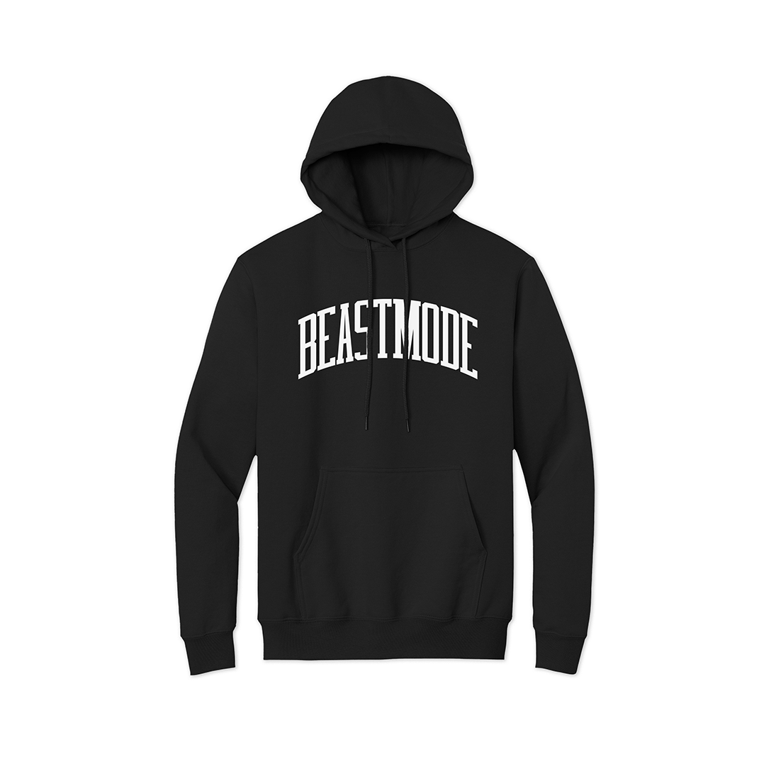 Beast Mode Collegiate GLOW Hoodie (Black)