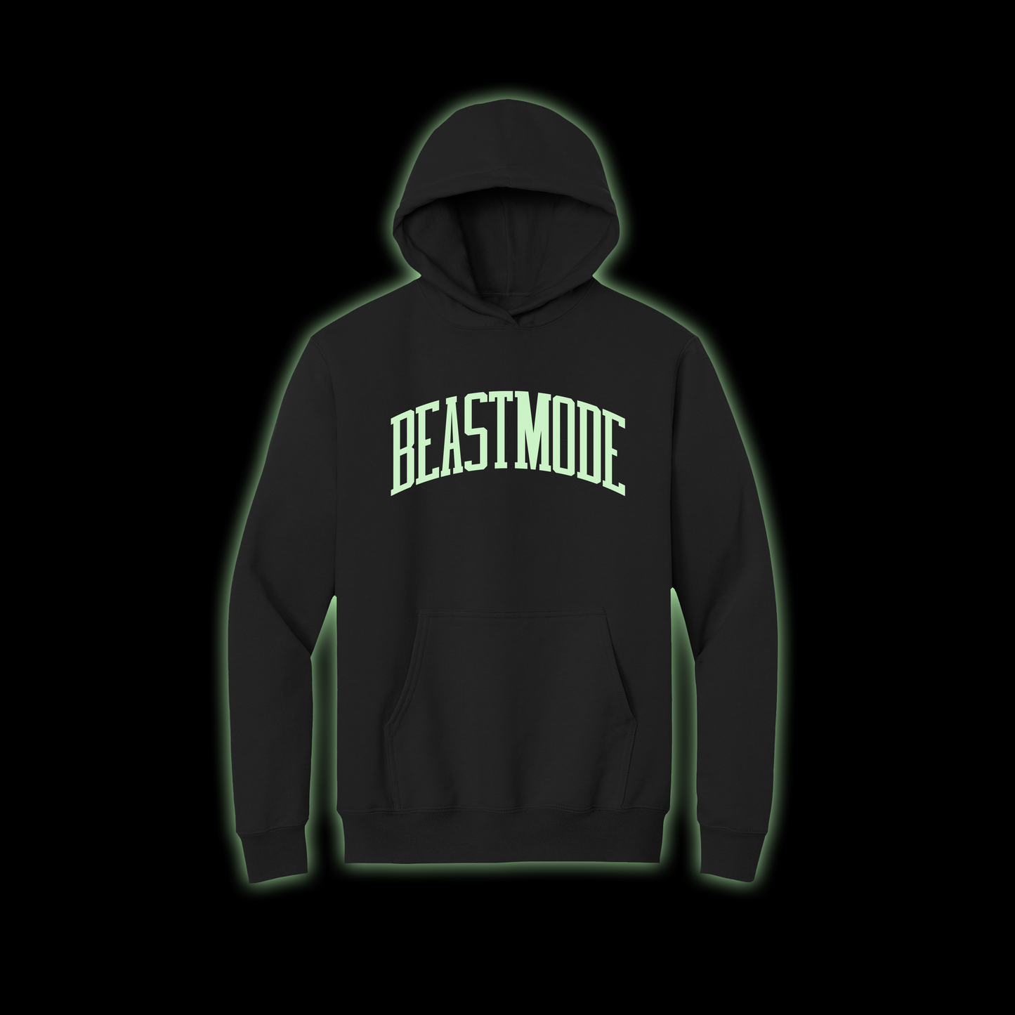 Beastmode Youth Collegiate GLOW Hoodie (Black)