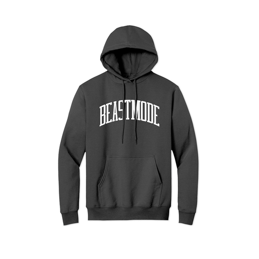 Beastmode Collegiate GLOW Hoodie (Charcoal)