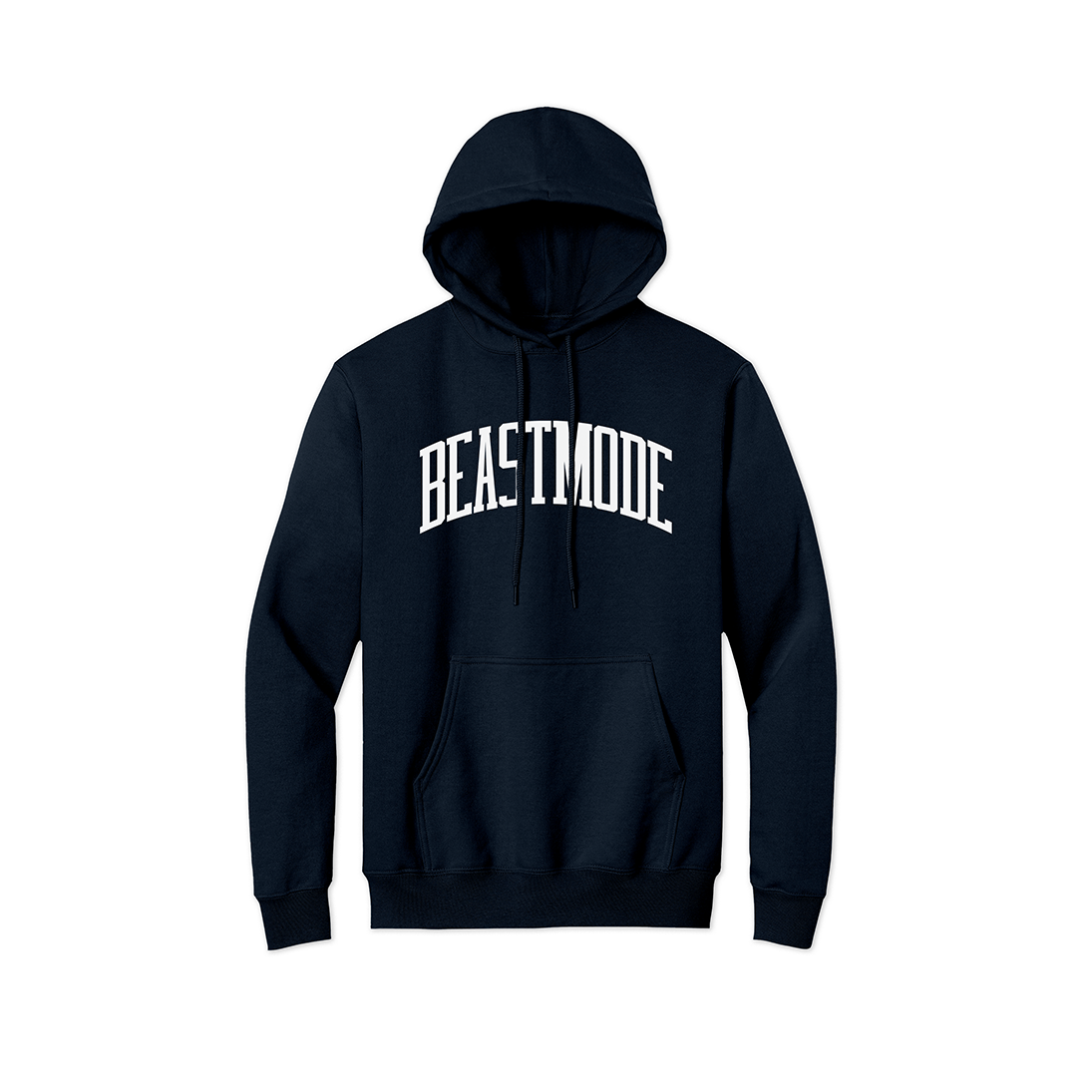 Beast Mode Collegiate GLOW Hoodie (Navy)