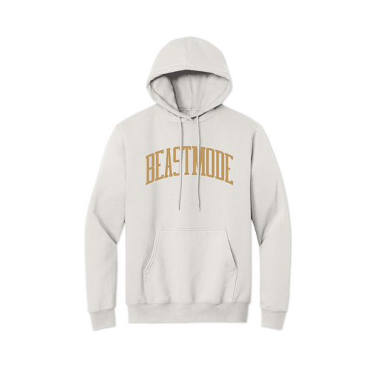 Beastmode Collegiate PUFF Hoodie (Bone/Tan)
