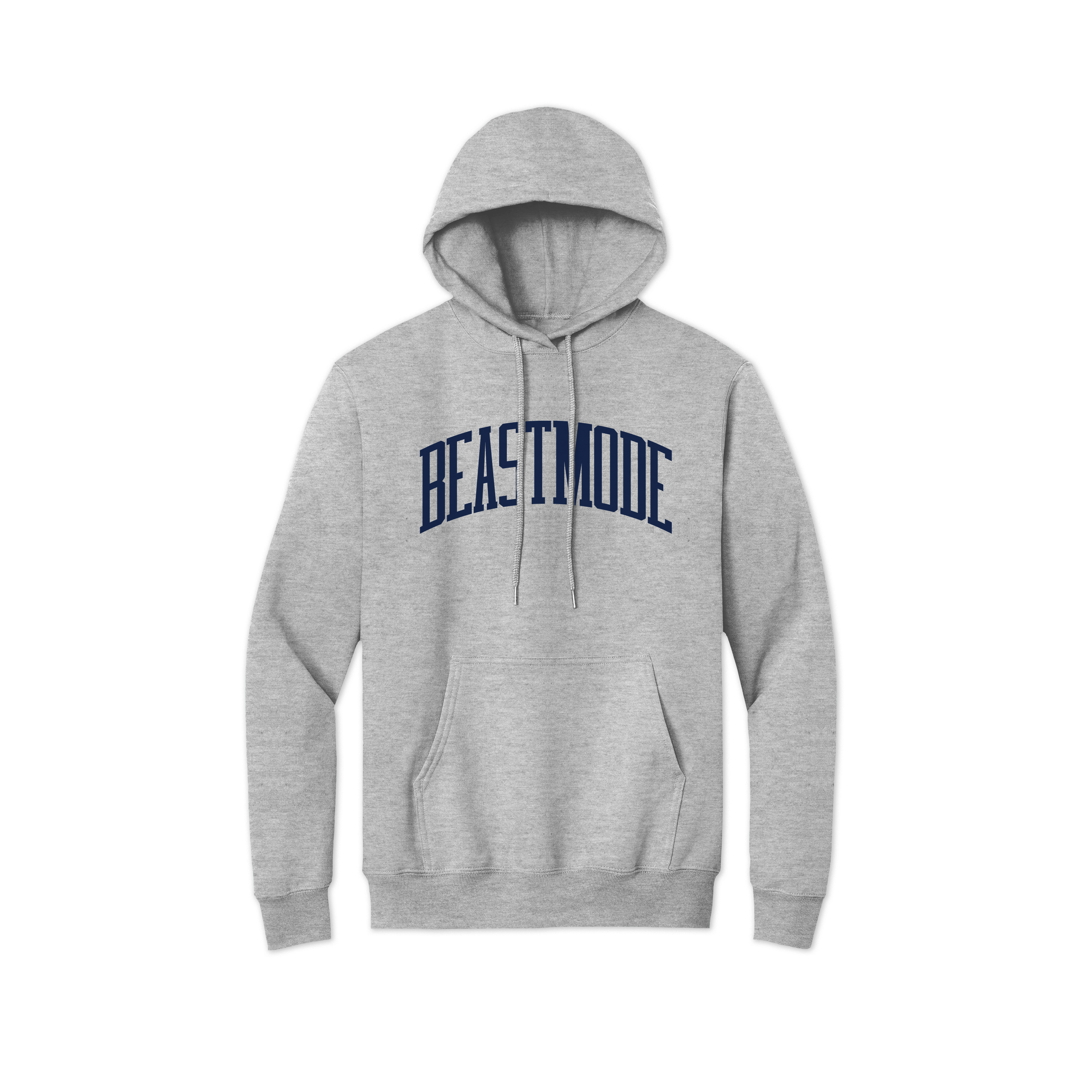Collegiate PUFF Hoodie (Grey Heather/Blue) – Beastmode Online Collegiate PUFF Hoodie (Grey Heather/Blue) – Beastmode Online