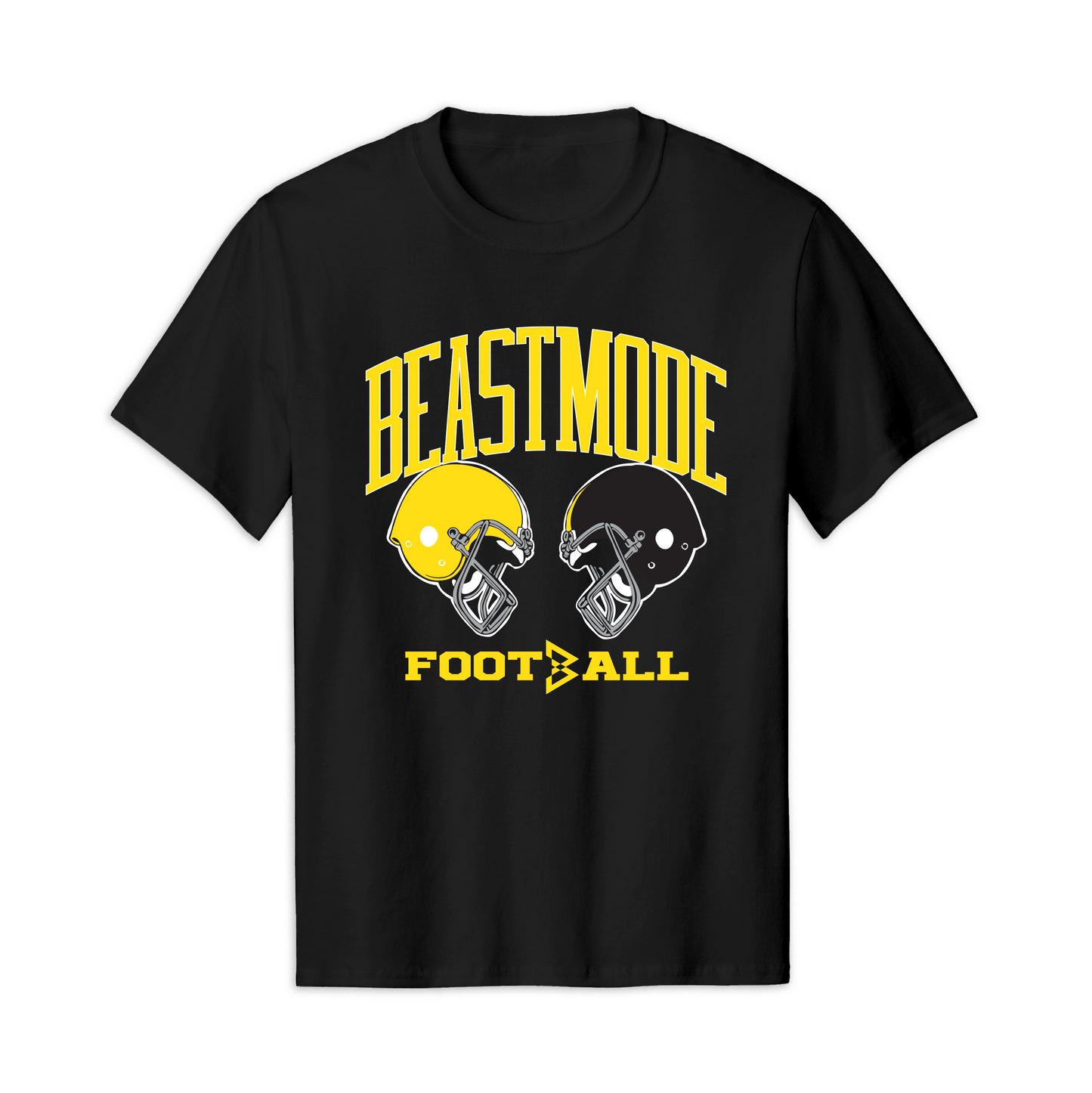 Beastmode Fooball Helmet Tee