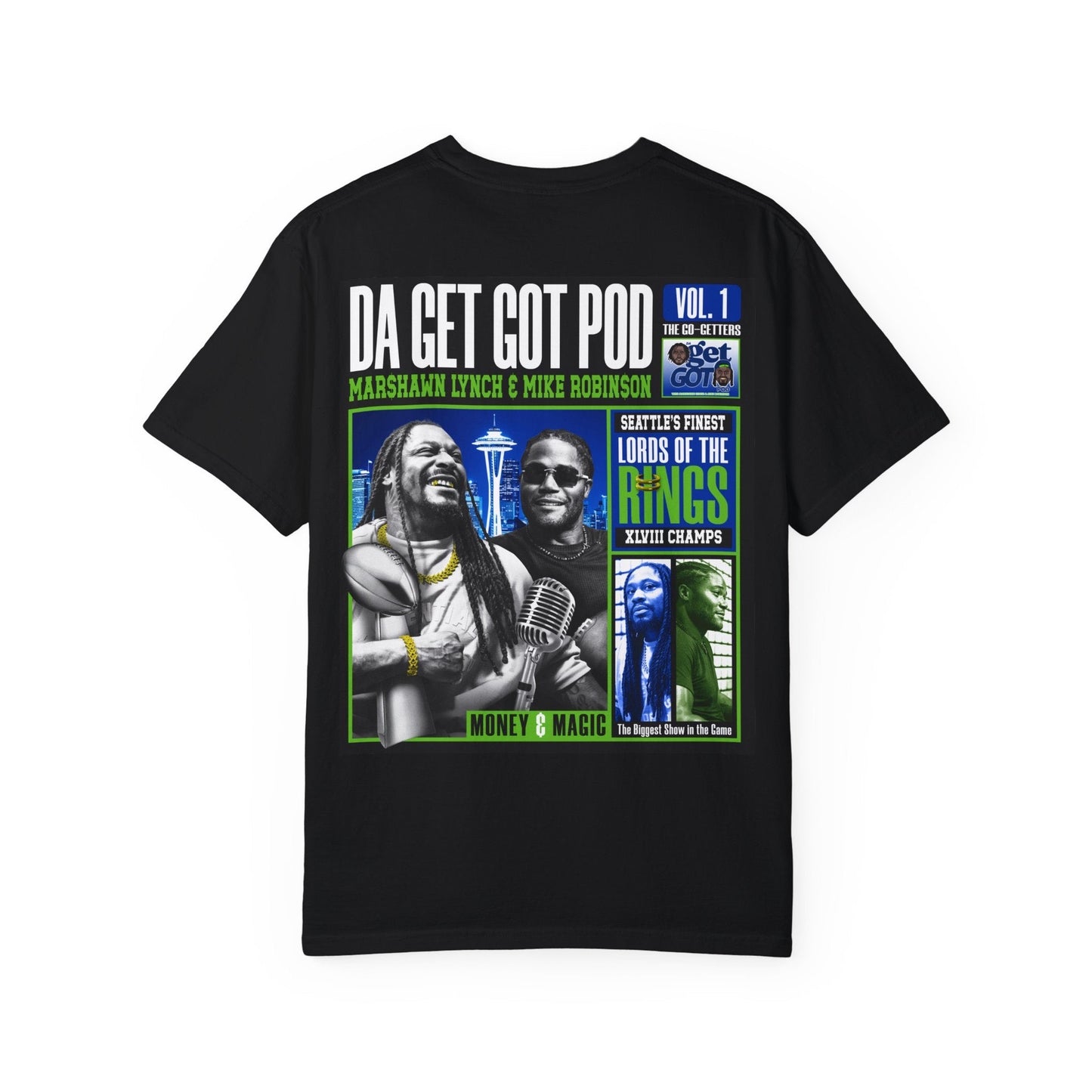 Get Got Cover Tee, Back