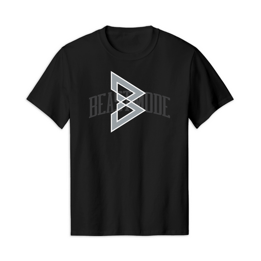 Beastmode Collegiate 2.0 Tee (Black/Grey/White)