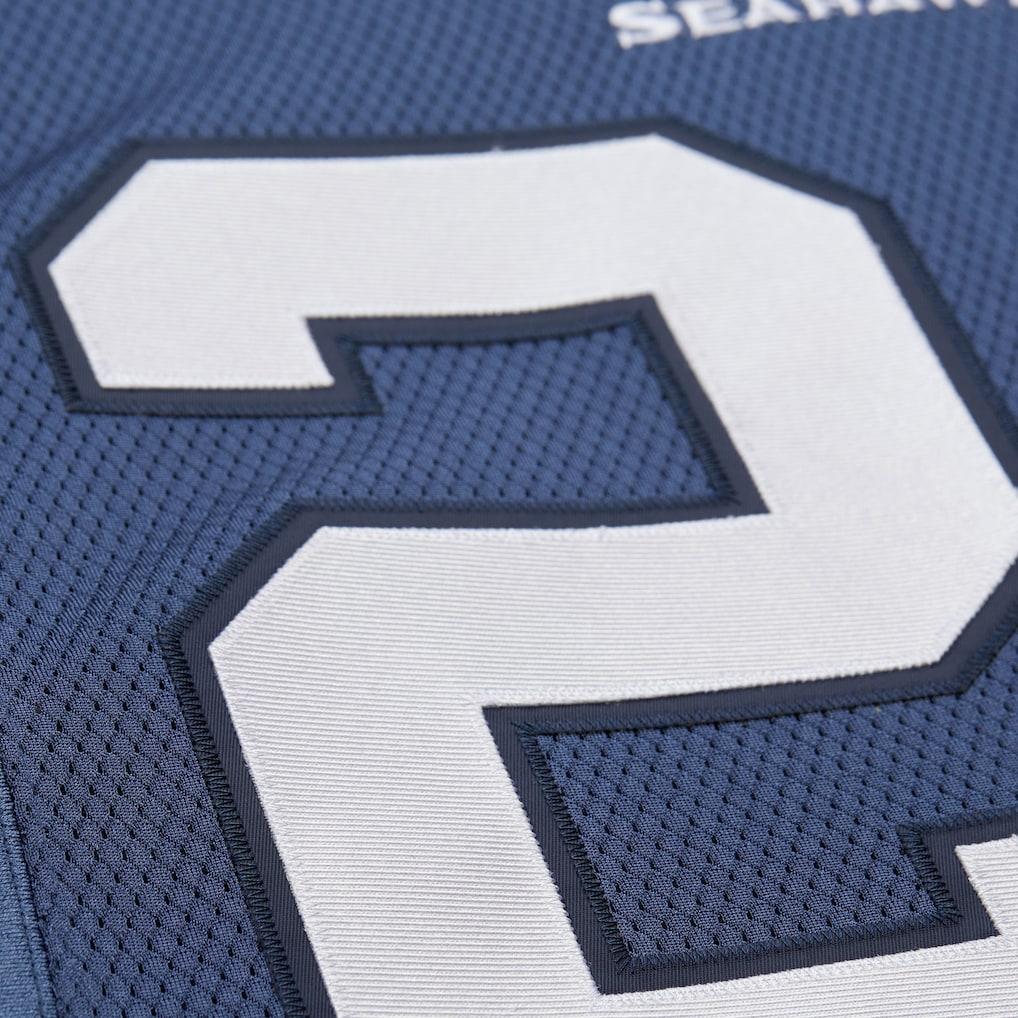 Mitchell & Ness Marshawn Lynch Seattle Seahawks 2010 Blue Authentic Jersey Number