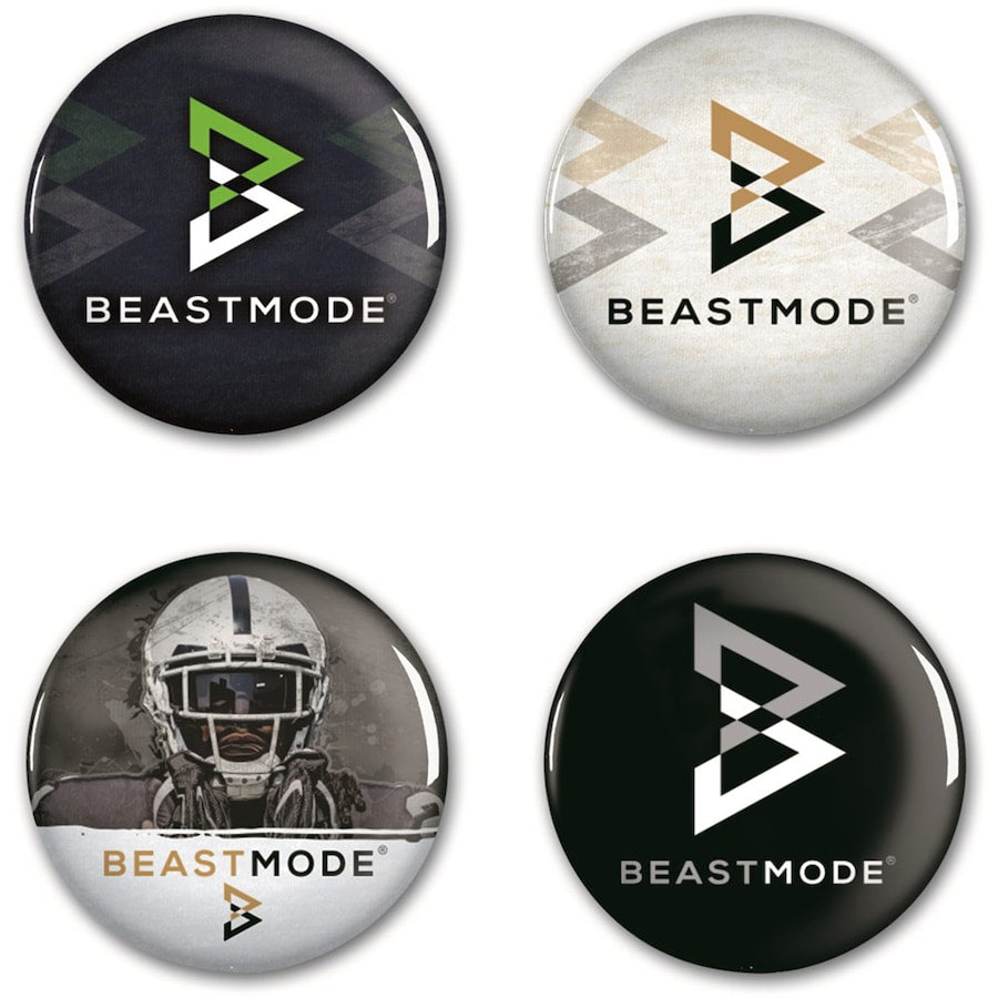 Beastmode WinCraft 4 Pack Buttons
