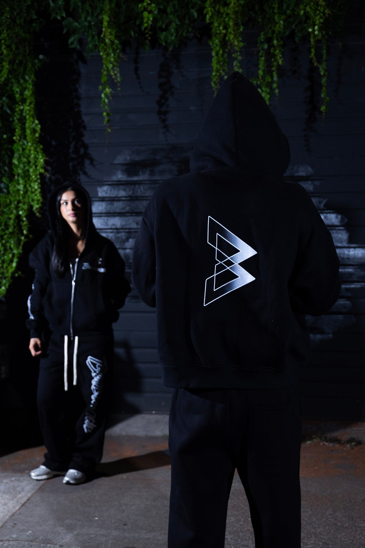 Beastmode Ombre Zip Hoodie (Black)
