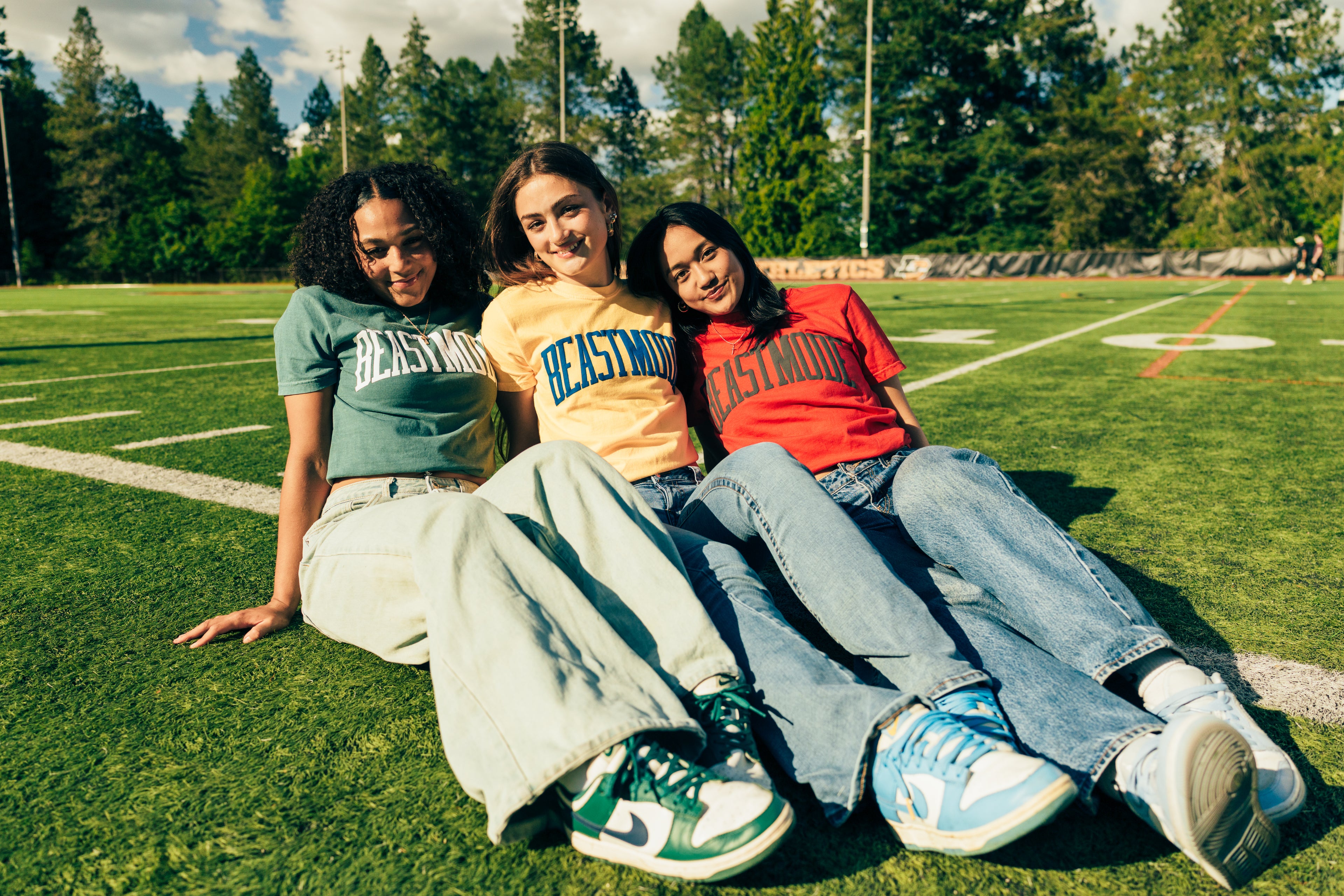 Beastmode Collegiate PUFF Tee