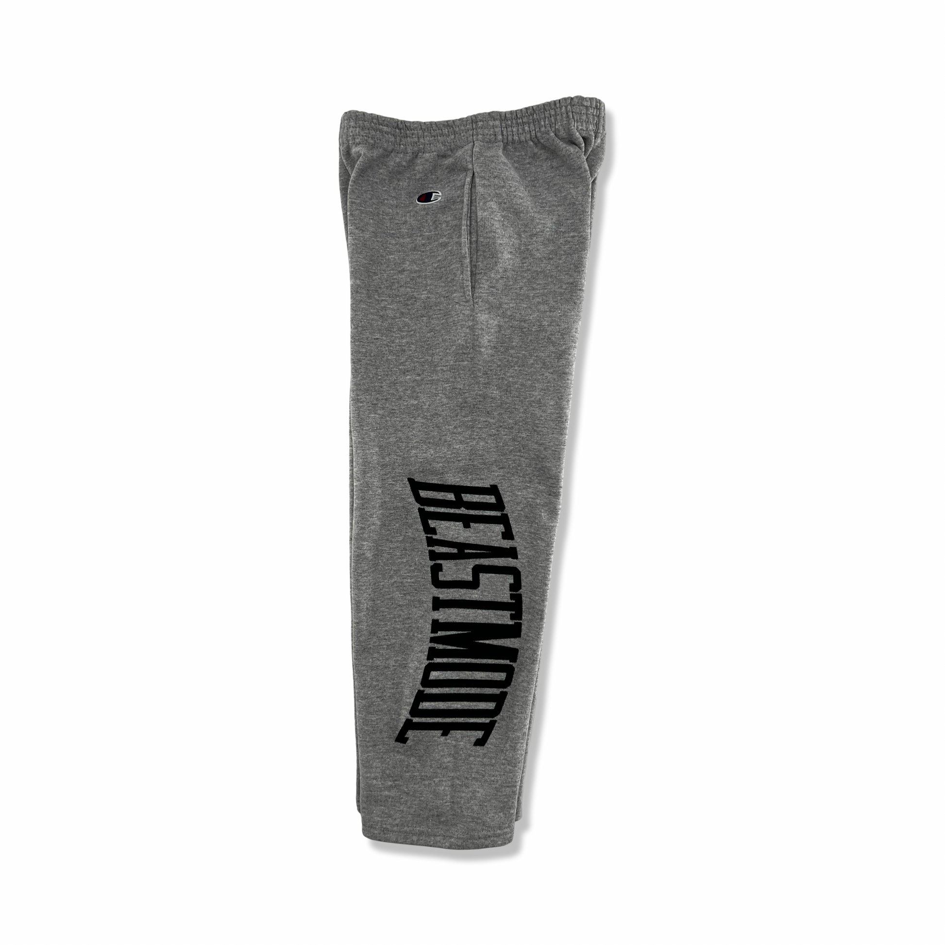 Beastmode Grey Heather Youth Basic Sweatpant - Collegiate Applique