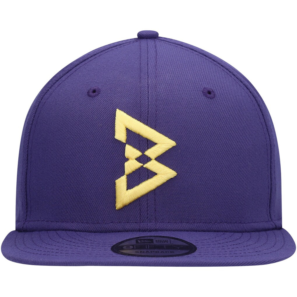 Beast Mode New Era 9FIFTY Snapback Hat (Purple) Front