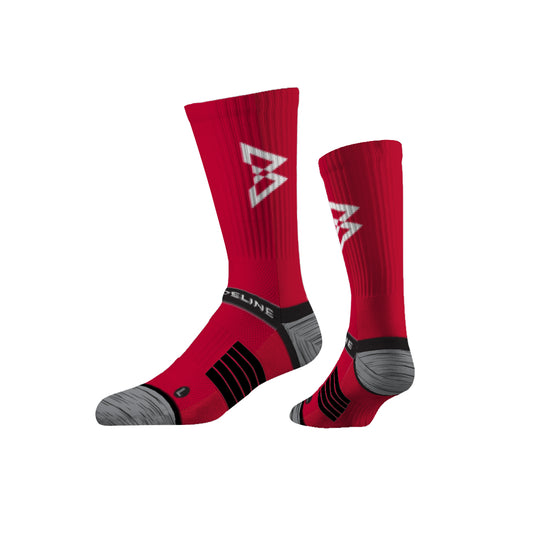Beastmode x Strideline Premium Knit Crew Sock (Red Skittles Edition)