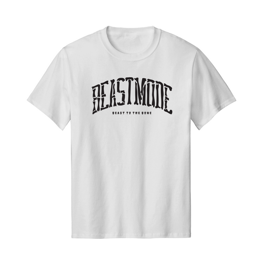 Beastmode Beast to the Bone White Tee