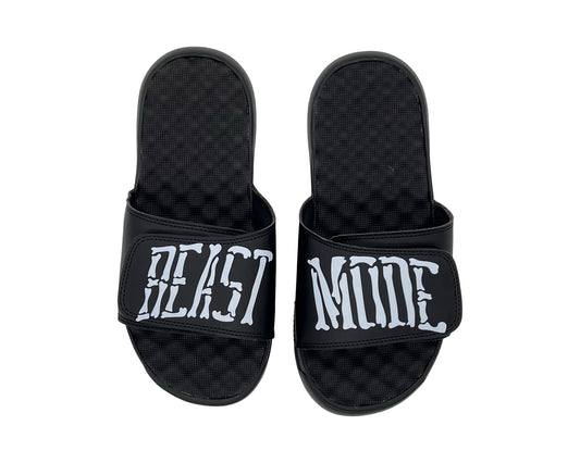Beastmode Bones ISlide Sandals (Black/White)
