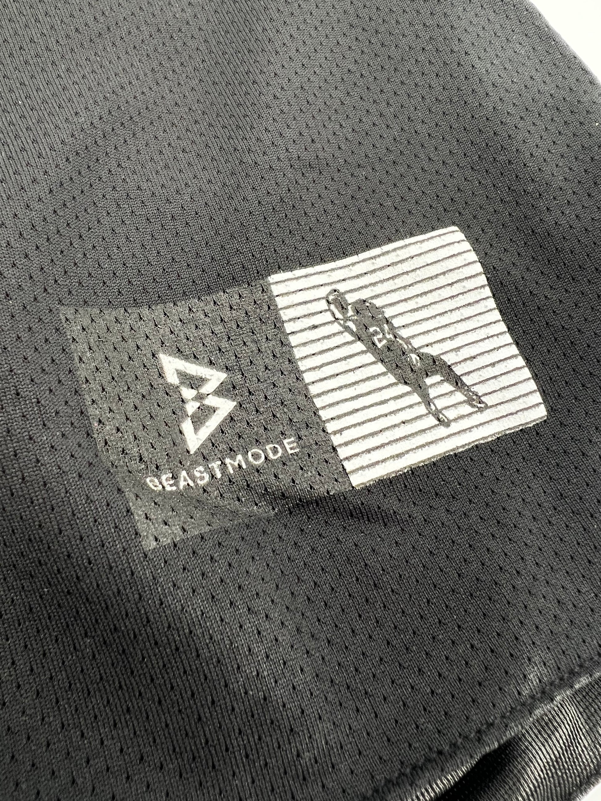 Beastmode HMD Label Short (Black) Close-Up
