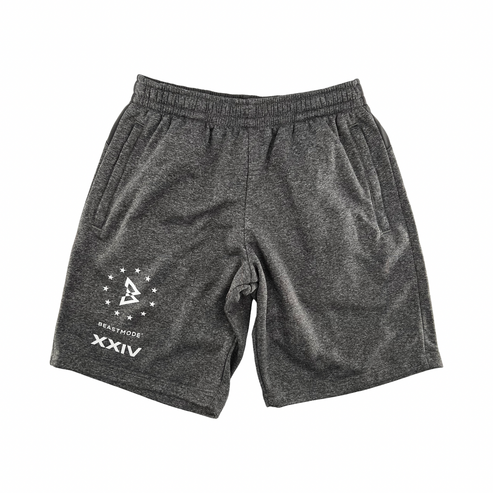 Beastmode That 24 Tech Fleece Short (Grey Heather) Front