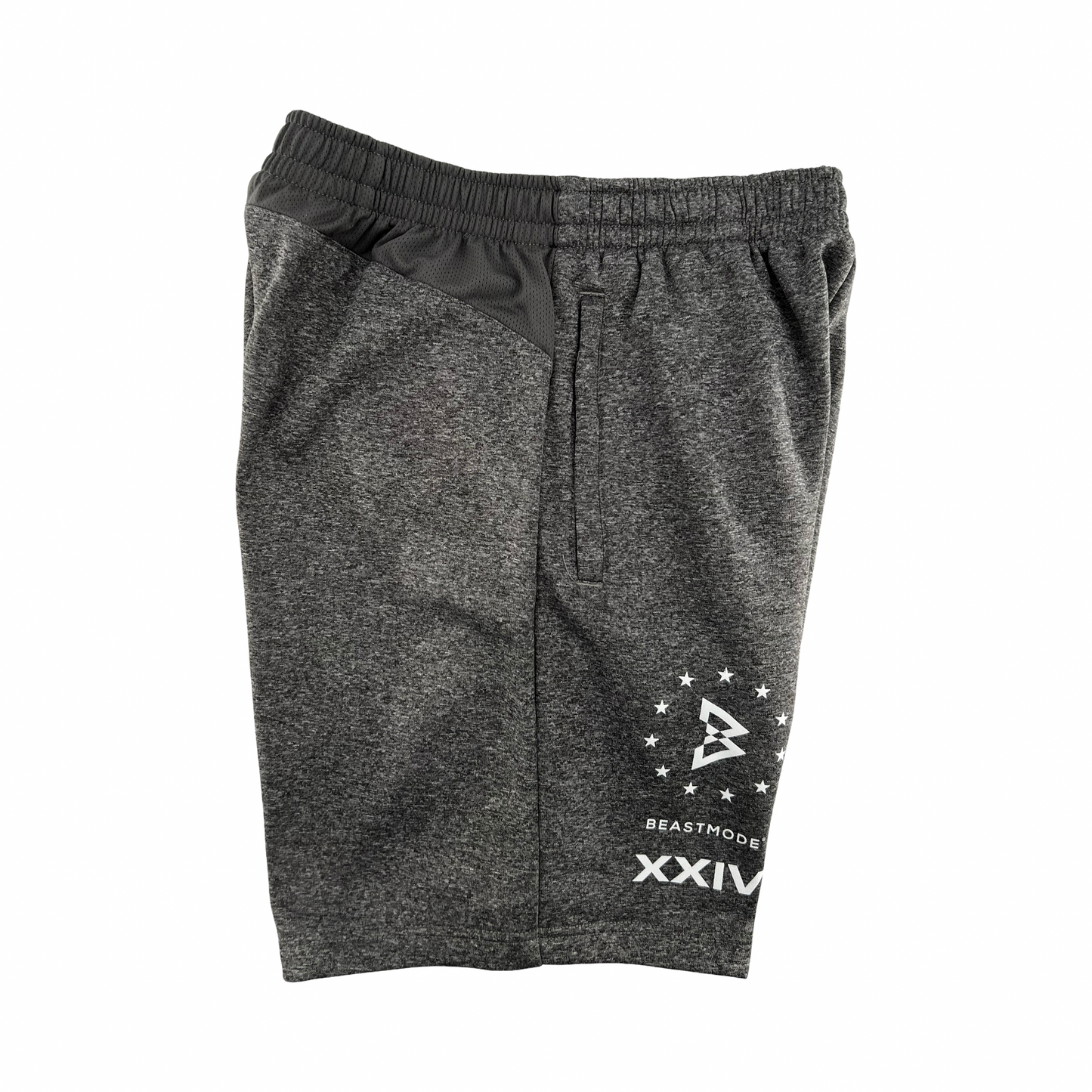 Beastmode That 24 Tech Fleece Short (Grey Heather) Right Side