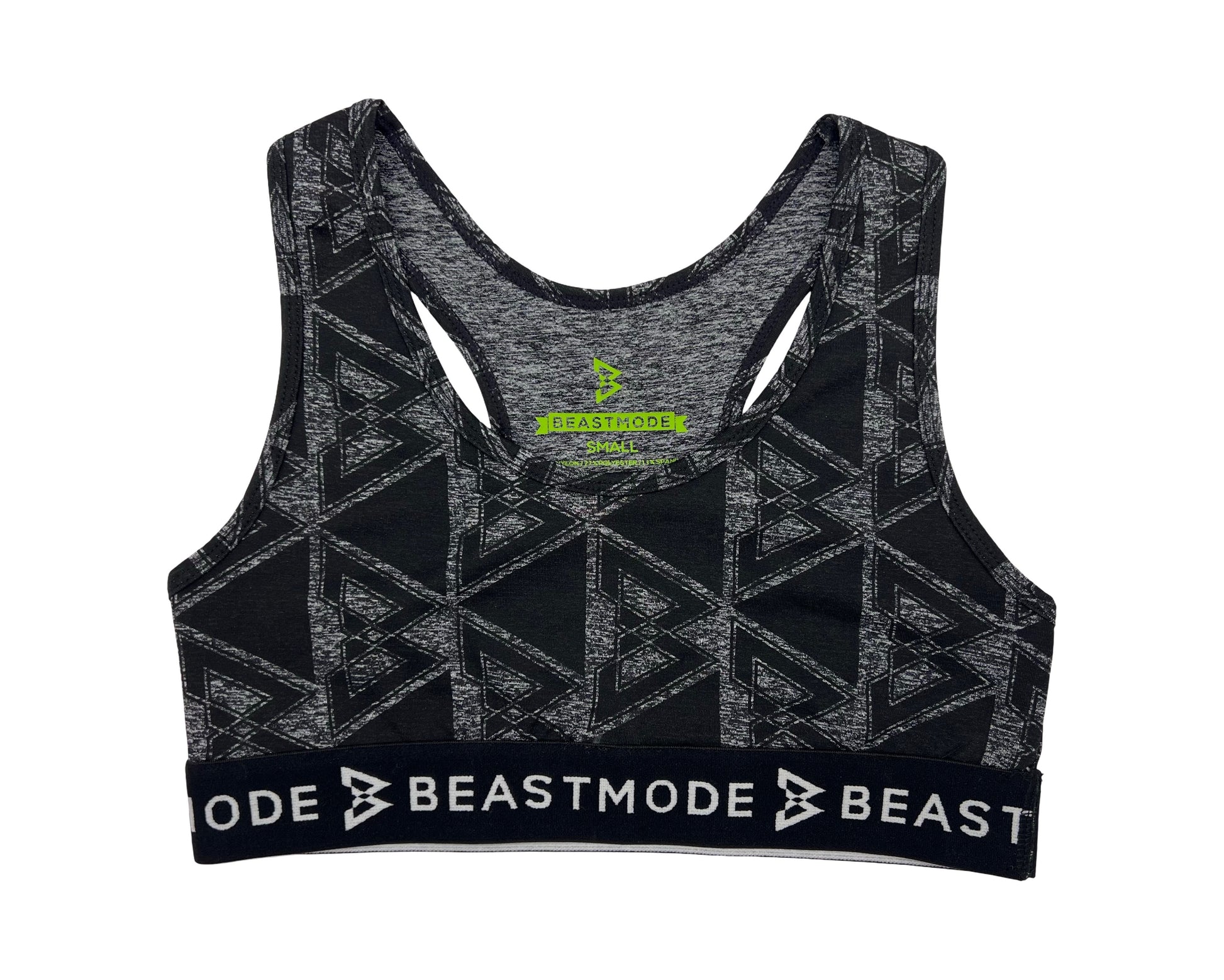 Beastmode Women's Racerback Sports Bra Front