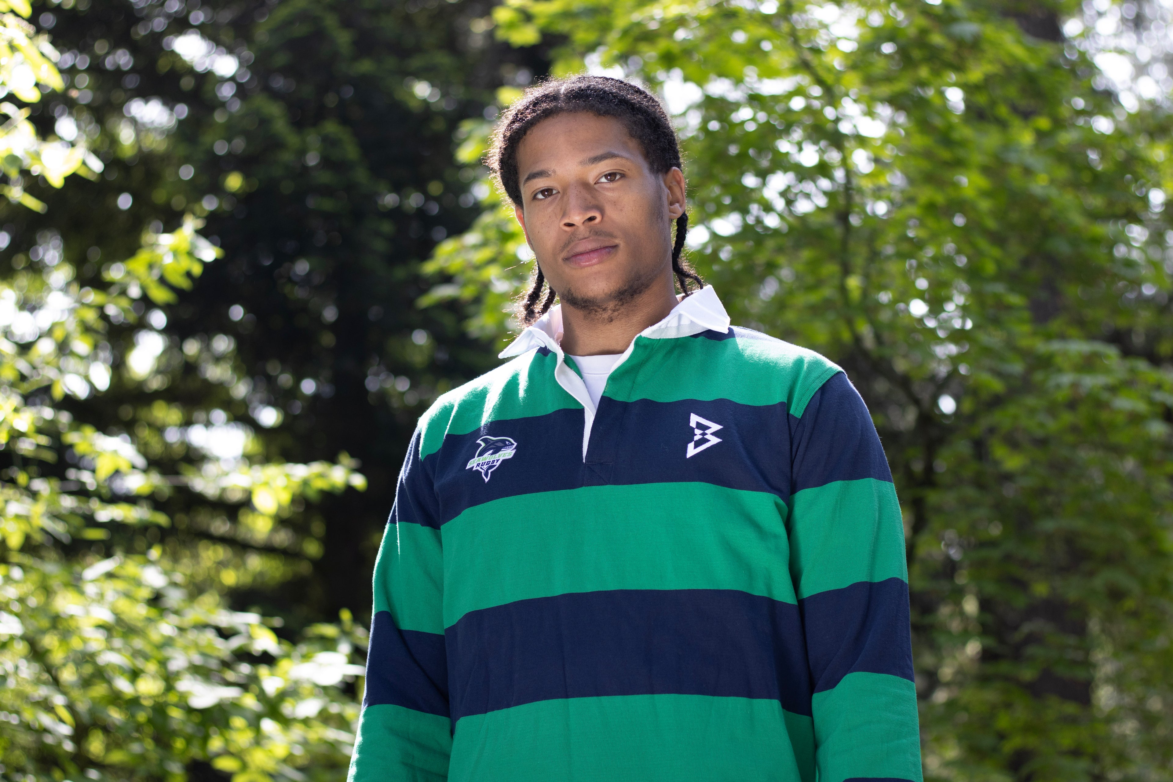 Beastmode x Seawolves Striped Rugby Shirt