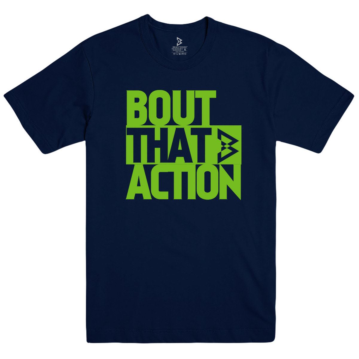Beastmode Bout that Action Tee (Navy)