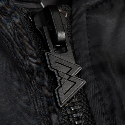 Beastmode Classic Bomber Jacket (Black) Zipper Detail