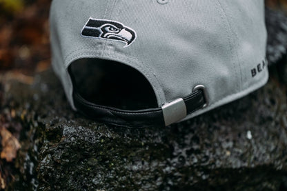Beastmode Oakland Seahawks NFL New Era 9FIFTY Snapback Hat (Faux Leather Brim & Backstrap)
