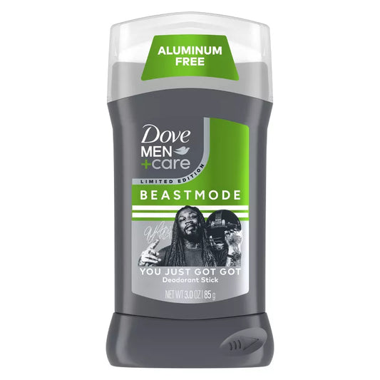 Dove Men+Care Aluminum-Free Limited Edition Deodorant Stick Beastmode Collection - You Just Got Got - 3oz