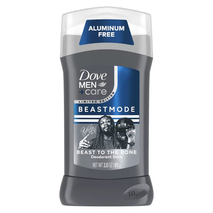 Beast to the Bone Dove Men+Care Aluminum-Free Limited Edition Deodorant Stick Beastmode Collection - 3oz
