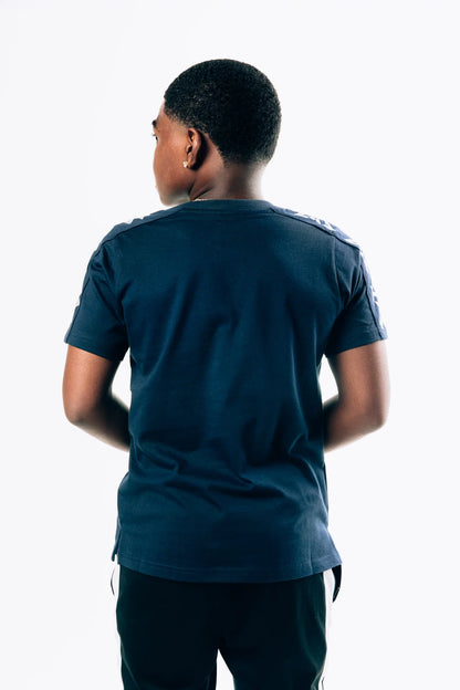 Kids Beastmode Chainlink Tee (Navy) Back