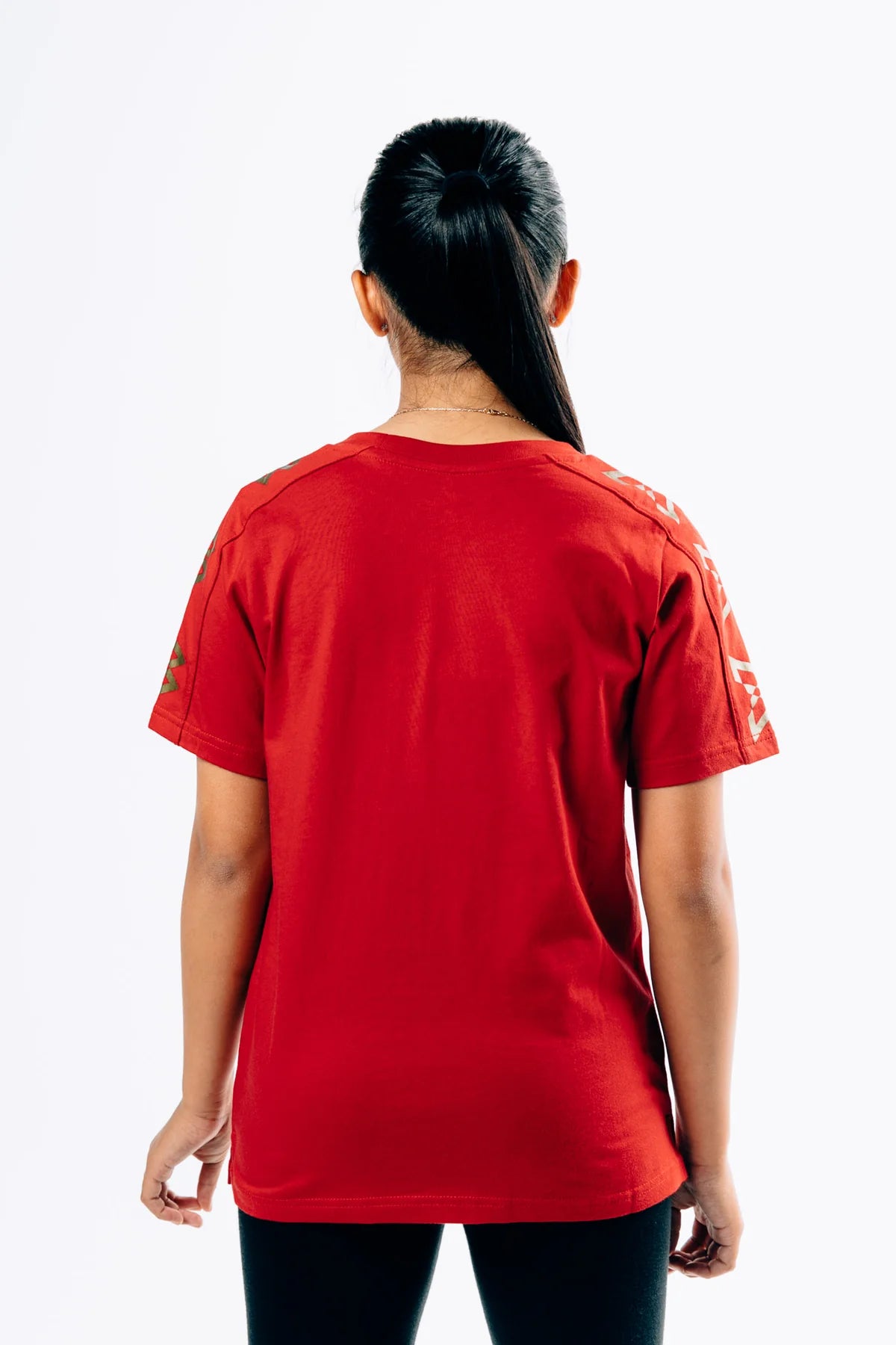 Kids Beastmode Chainlink Tee (Red) Back