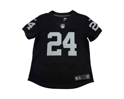 Marshawn Lynch Raiders #24 Autographed Nike Game Jersey (Women’s)