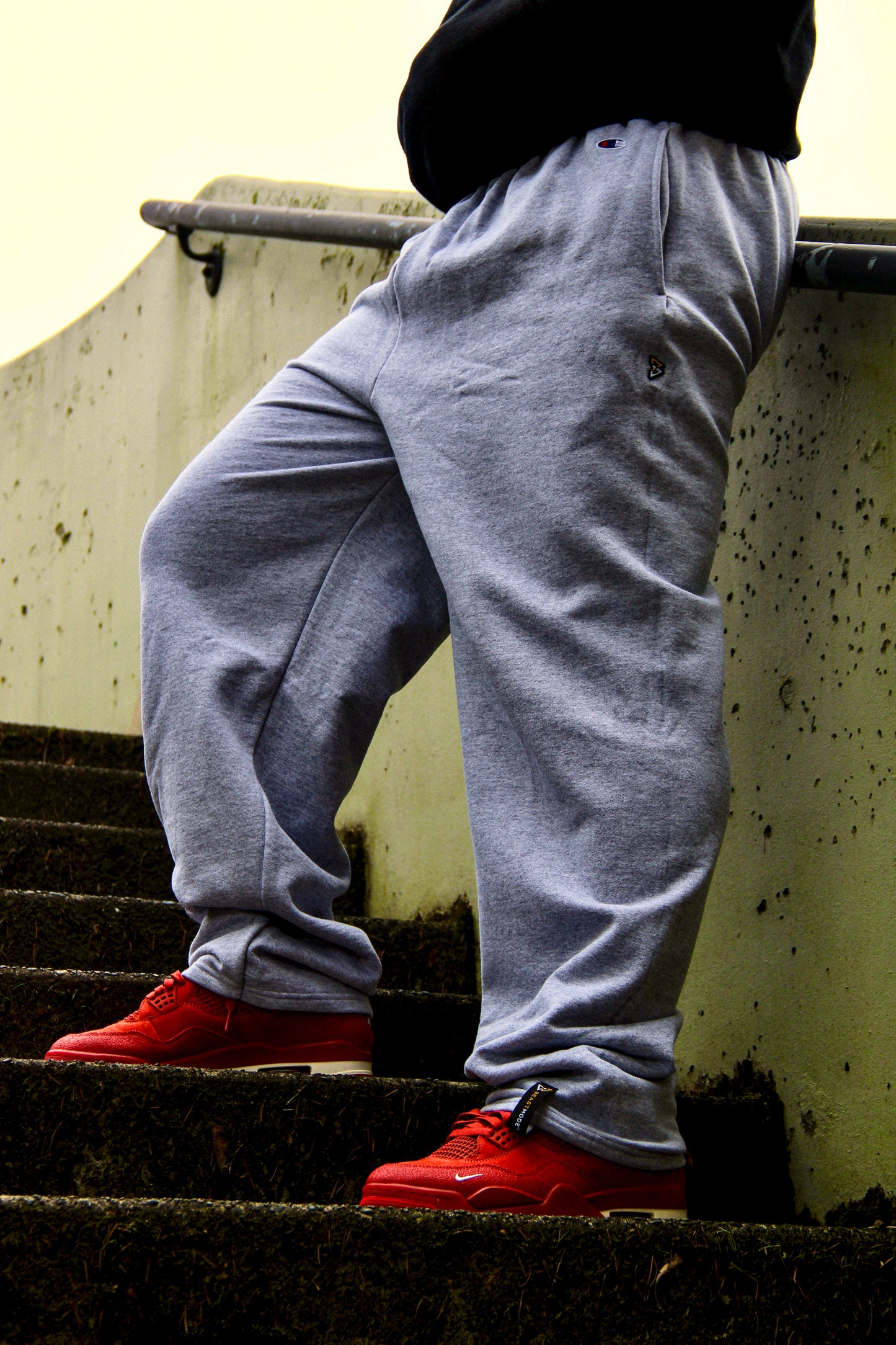 Beastmode Men’s Basic Sweatpant - Small Logo Emb Patch Left Side