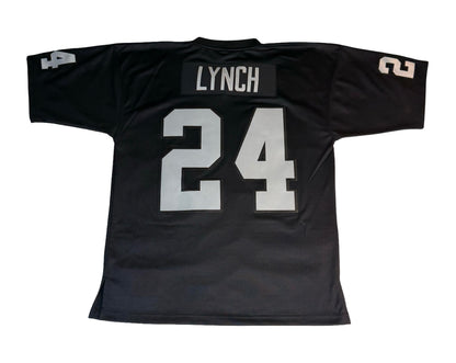 Mitchell & Ness Marshawn Lynch Oakland Raiders 2017 Legacy Player Jersey Back