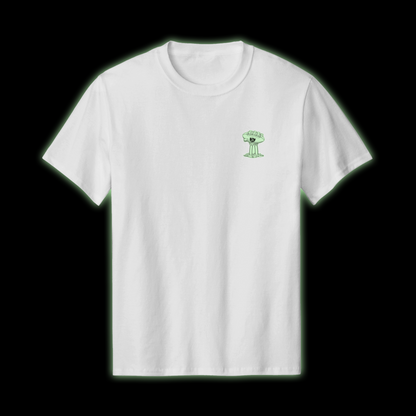 Beastmode Glow Skeleton Tee (White) Front