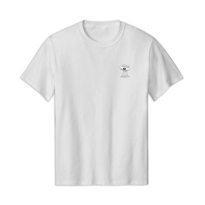 Beastmode Glow Skeleton Tee (White) Front