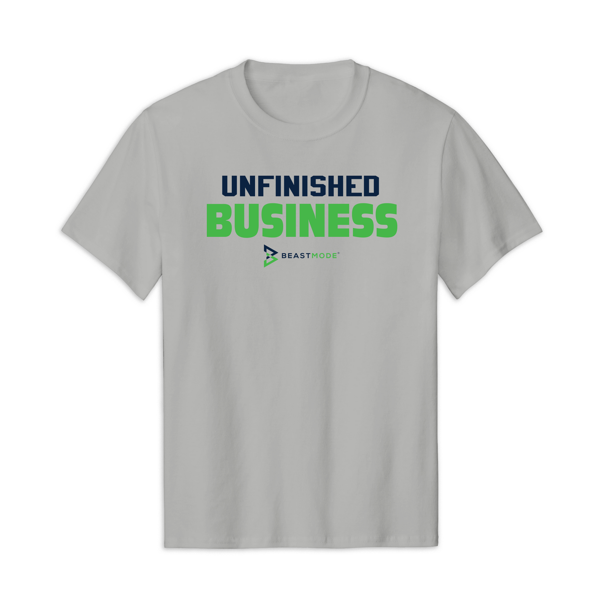 Beastmode Unfinished Business Tee (Silver)