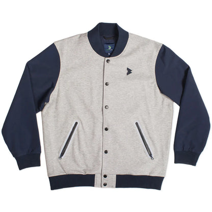 Technical Bomber (Grey Heather/Navy)