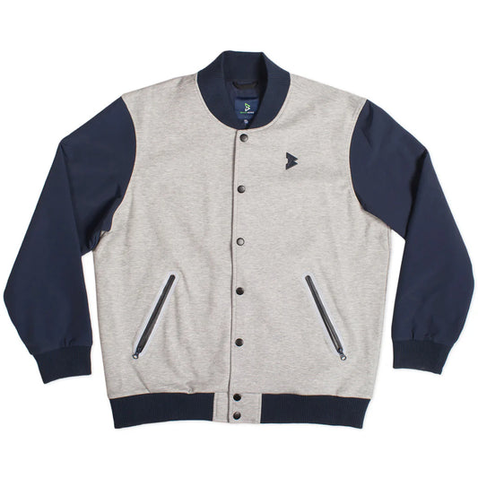 Technical Bomber (Grey Heather/Navy)